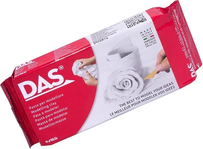 DAS, Massa para Modelar, Branco, 1Kg