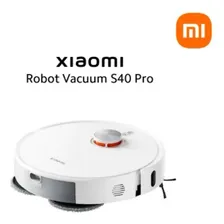 Robô Aspirador Xiaomi S40 Pro Alexa E Google Branco BIVOLT
