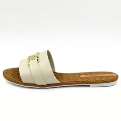 Tamanco Moleca Rasteiro Slide Feminino