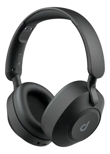 Headphone Dapon H02D Pro ANC Over Ear Bluetooth 6.0 Cancelamento De Ruído Cor Preto