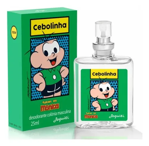 Perfume Colônia Cebolinha 25ml Jequiti Turma Da Mônica