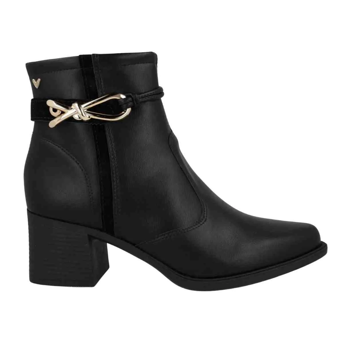 Bota Feminina Cano Médio Mississipi Preta