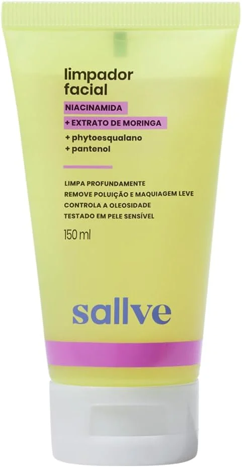 Limpador Facial 150ml - Niacinamida, Extrato de Moringa