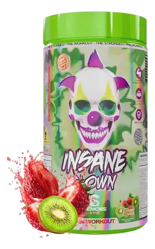 Demons Lab Suplemento Alimentar Aminoácidos em Pó Insane Clown 350g Sabor Gummy