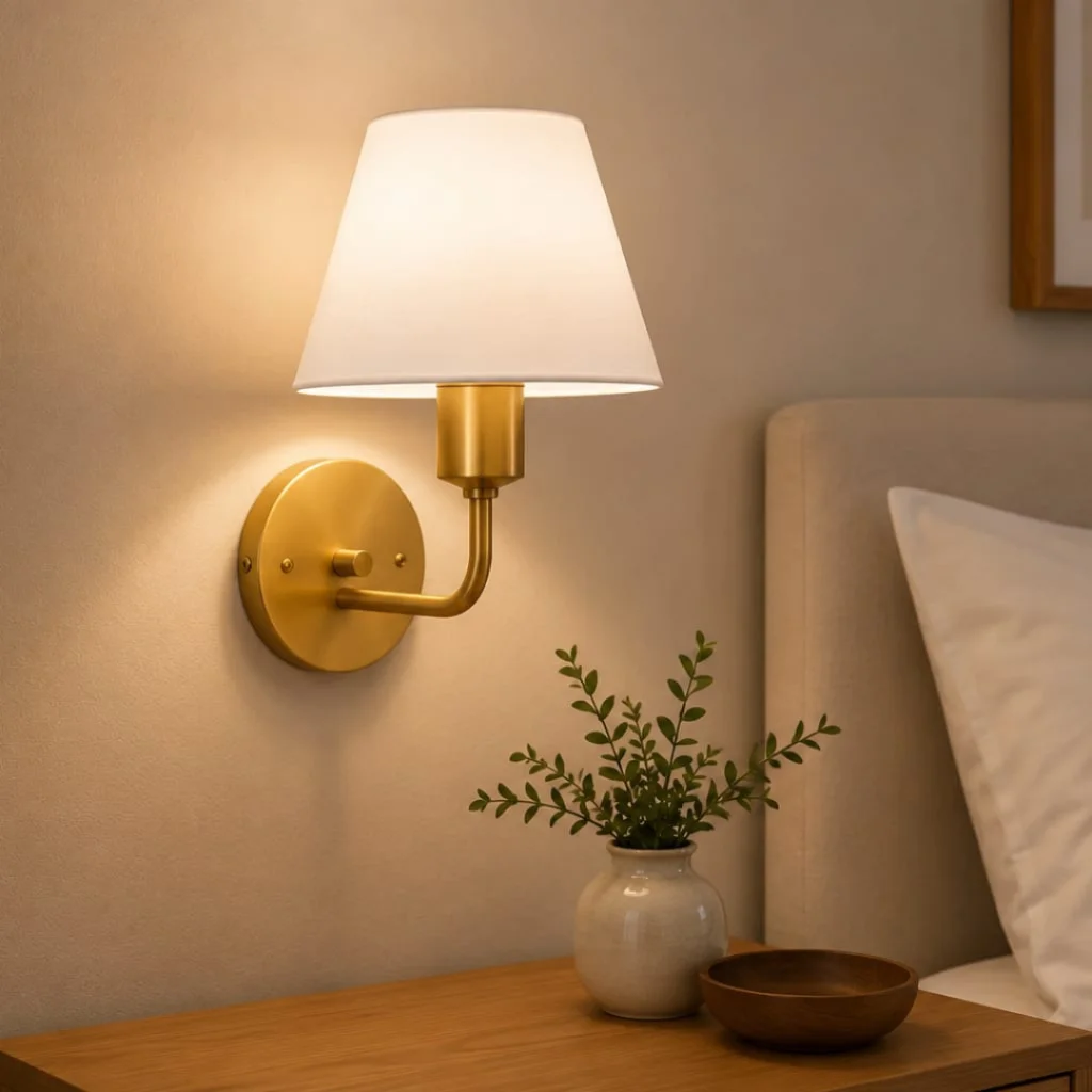 Arandela Vintage Charm Luxo para Quarto Sala Hall Cabeceira E27