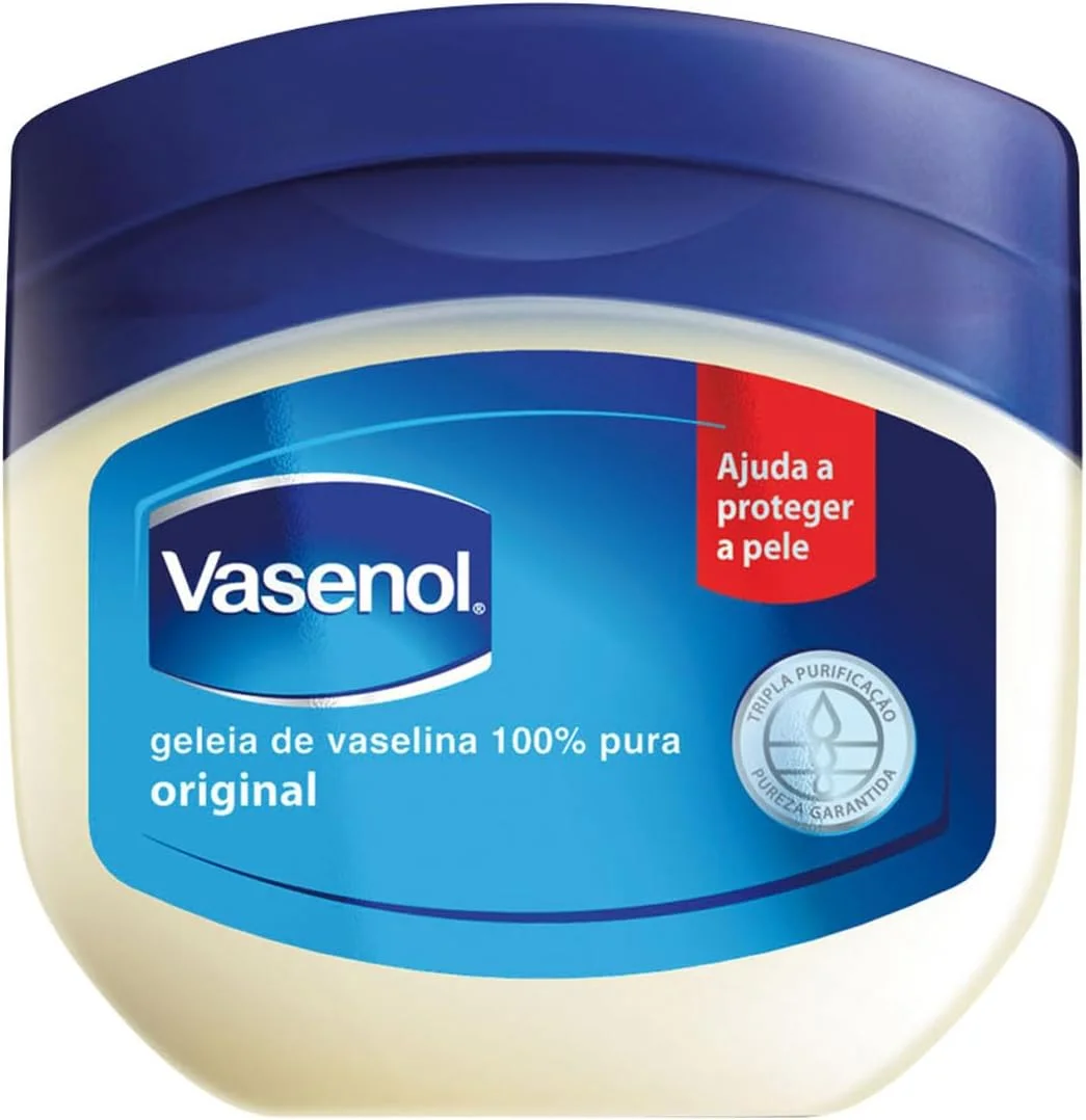 Vasenol Geleia de Vaselina Hidratante para Pele Ressecada