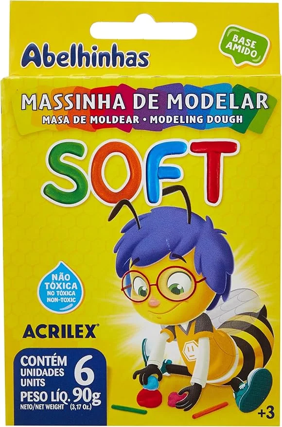 Massinha Soft Conjunto Acrilex