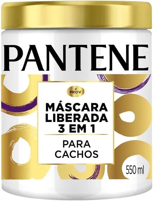 Pantene Pro-V Máscara Capilar 3 em 1 para Cachos 550 ml