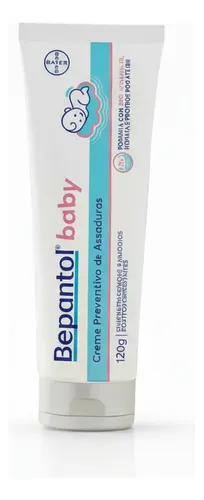 Pomada Bepantol Baby 120g Creme Preventivo Assaduras Hipoalergênico