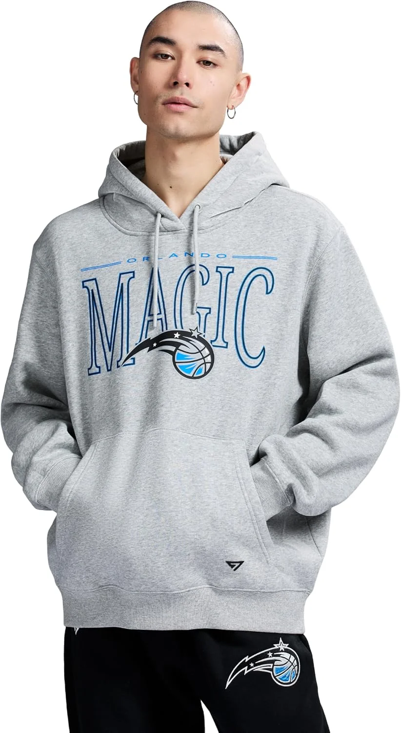 Suéter com capuz X Nba Officially Licensed Men's Long Sleeve Pullover Hoodie Fleece Sweatshirt GAME 7Masculino