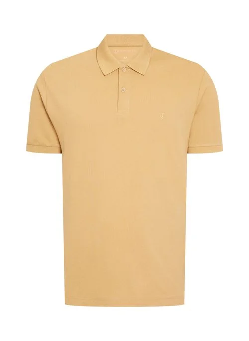 Polo Slim Fit Básica Lisa Masculina Individual