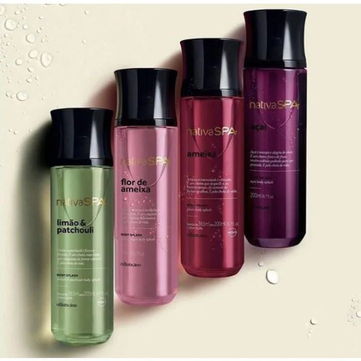 Linha Body Splash Nativa Spa ORIGINAL O BOTICARIO Fragrâncias Diversas