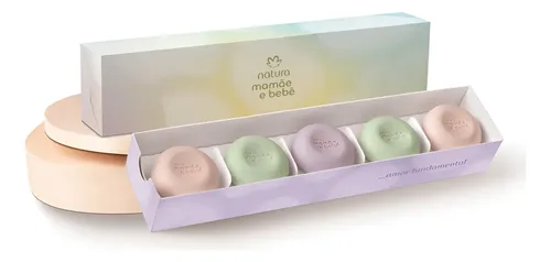 Natura Mamãe E Bebê - Kit Presente Minissabonetes Sortidos
