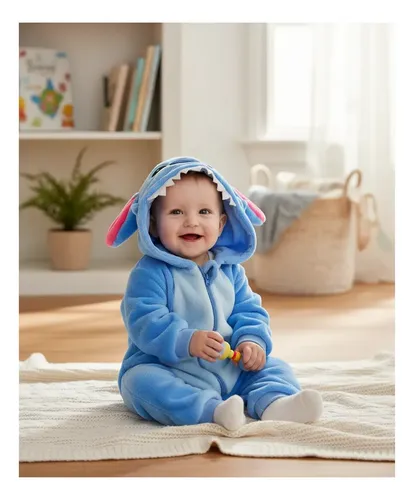 Macacão Bebê Inverno Kigurumi Peluciado Fofinho