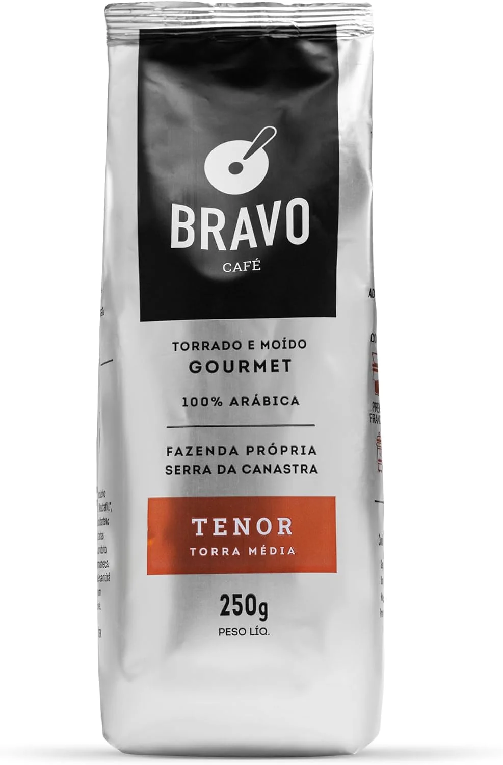 BRAVO CAFÉ TENOR MOIDO 250G