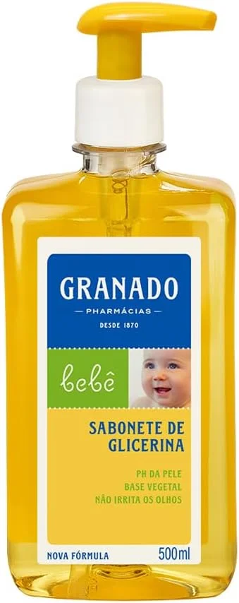 Granado Sabonete Líquido Bebê, Tradicional, 500ml