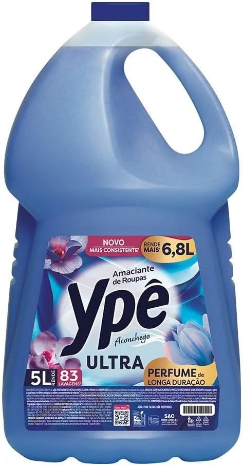 Ypê Amaciante Tradicional Aconchego 5L (Embalagem pode variar)