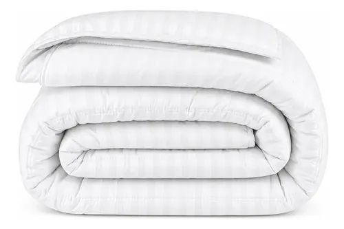 Edredom Casal Queen 400 Fios Dupla Face Grosso Hotel Oferta