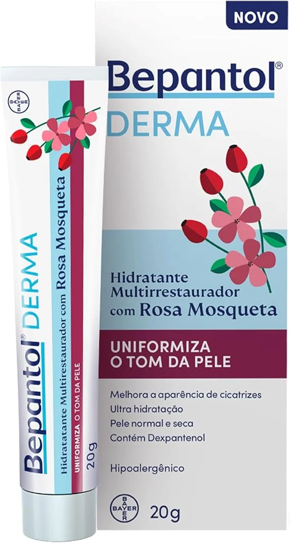 Bepantol Derma Rosa Mosqueta Hidratante Multirrestaurador 20g