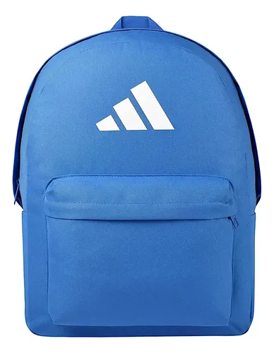 Mochila Classic 3 Bar Logo adidas Azul Liso