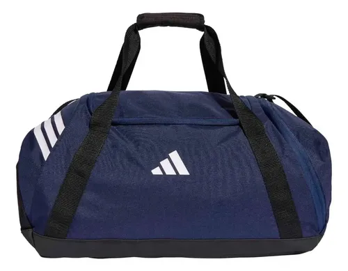 Mala Média Duffle Tiro adidas Azul-marinho Lisa Níquel Preto