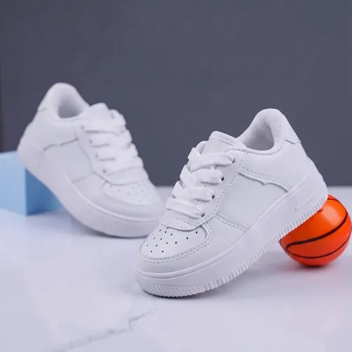 Tênis Air Infantil Branco Escolar Pagem Meninos Meninas Baby