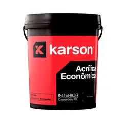 Karson - Tinta Acrílica Econômica Branco 18l