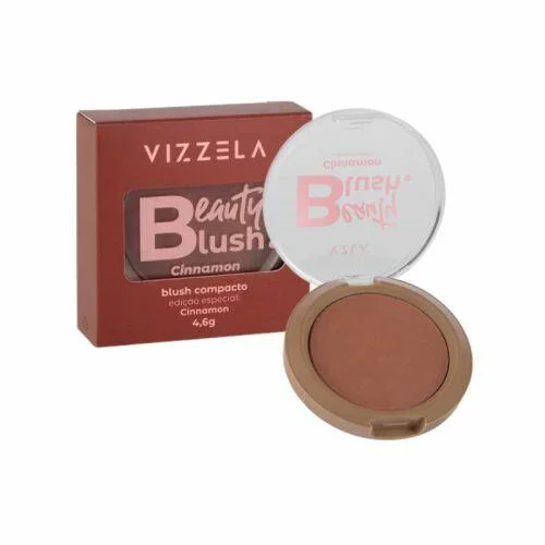 Beauty Blush Compacto Cinnamon - Vizzela