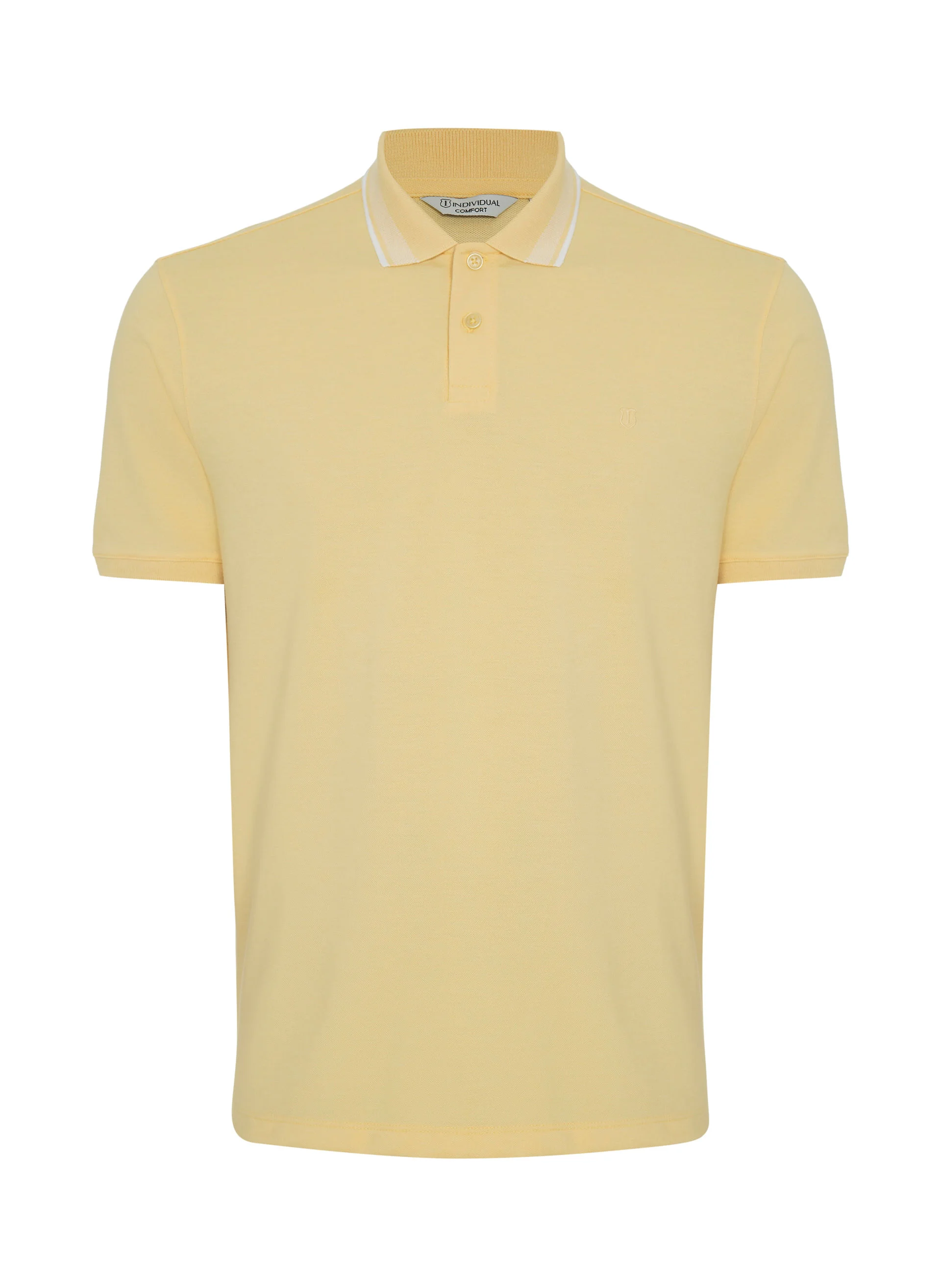 Polo Comfort Fit Gola Binada Frisos Masculina Individual