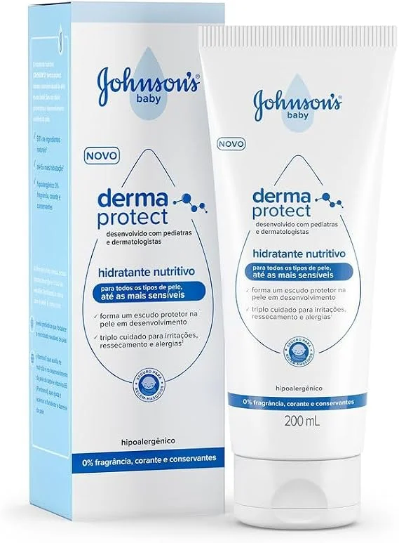 Hidratante Nutritivo Derma Protect JOHNSON'S® Baby 200mL