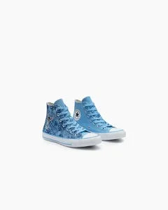 Converse X Disney Stitch Chuck Taylor All Star Juvenil Cano Baixo Branco