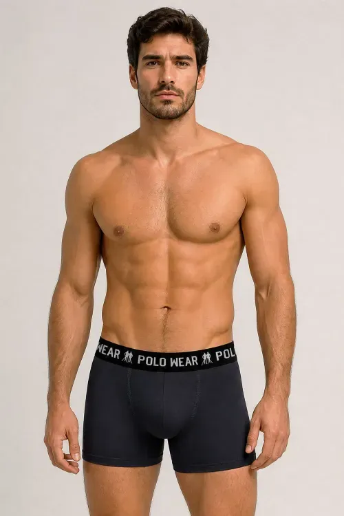 Kit 4 Cuecas Confortáveis de Algodão Polo Wear Sortido