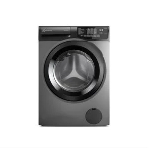 Lava e Seca Electrolux 12/7kg Cinza Ônix Inverter com Água Quente e Lavagem Inteligente (LSC12)