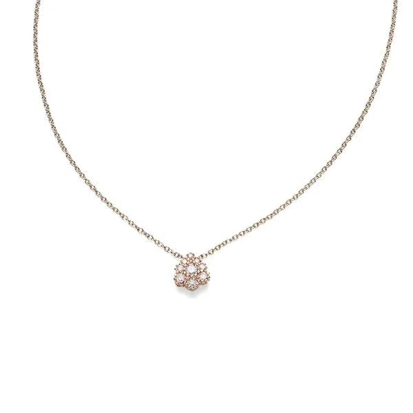 Colar de ouro rosé e Ouro Nobre 18K com diamantes cognac - MyCollection HStern