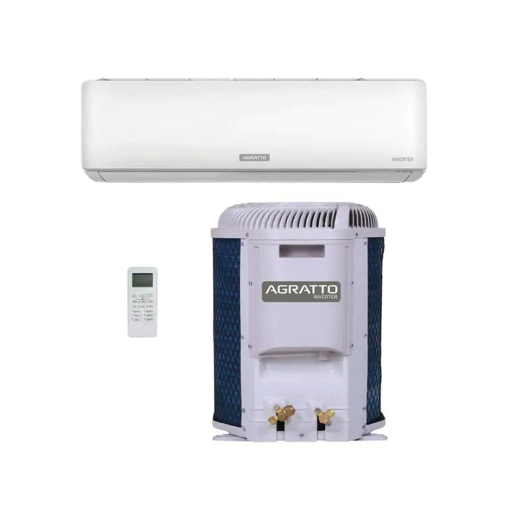 Ar-Condicionado Split Inverter Agratto Zen Top 9000 BTUs Frio 220V Branco