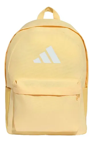 Mochila Classic 3 Bar Logo adidas Laranja-claro Liso