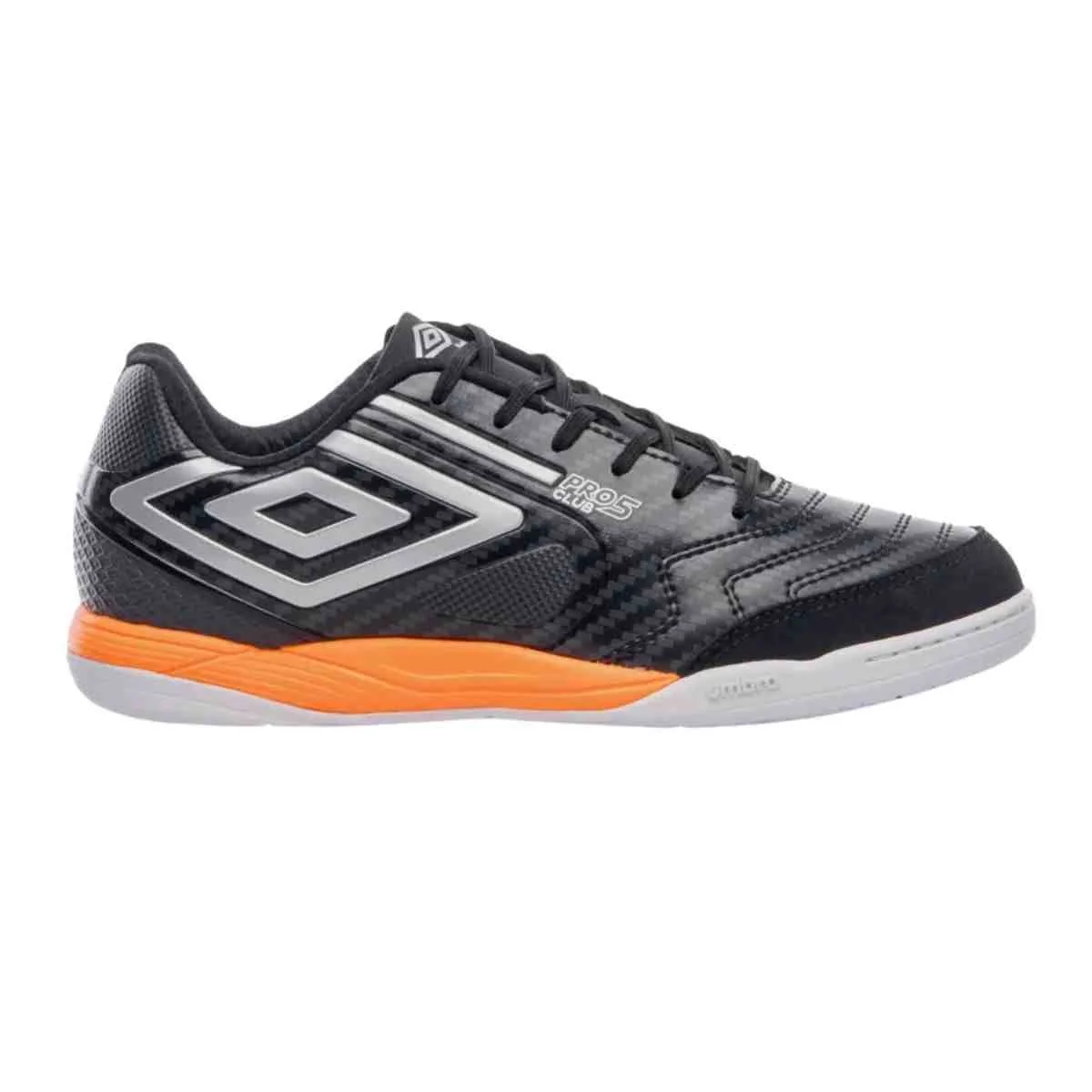 Chuteira Indoor Masculina Umbro Pro 5 Bump Club Preta