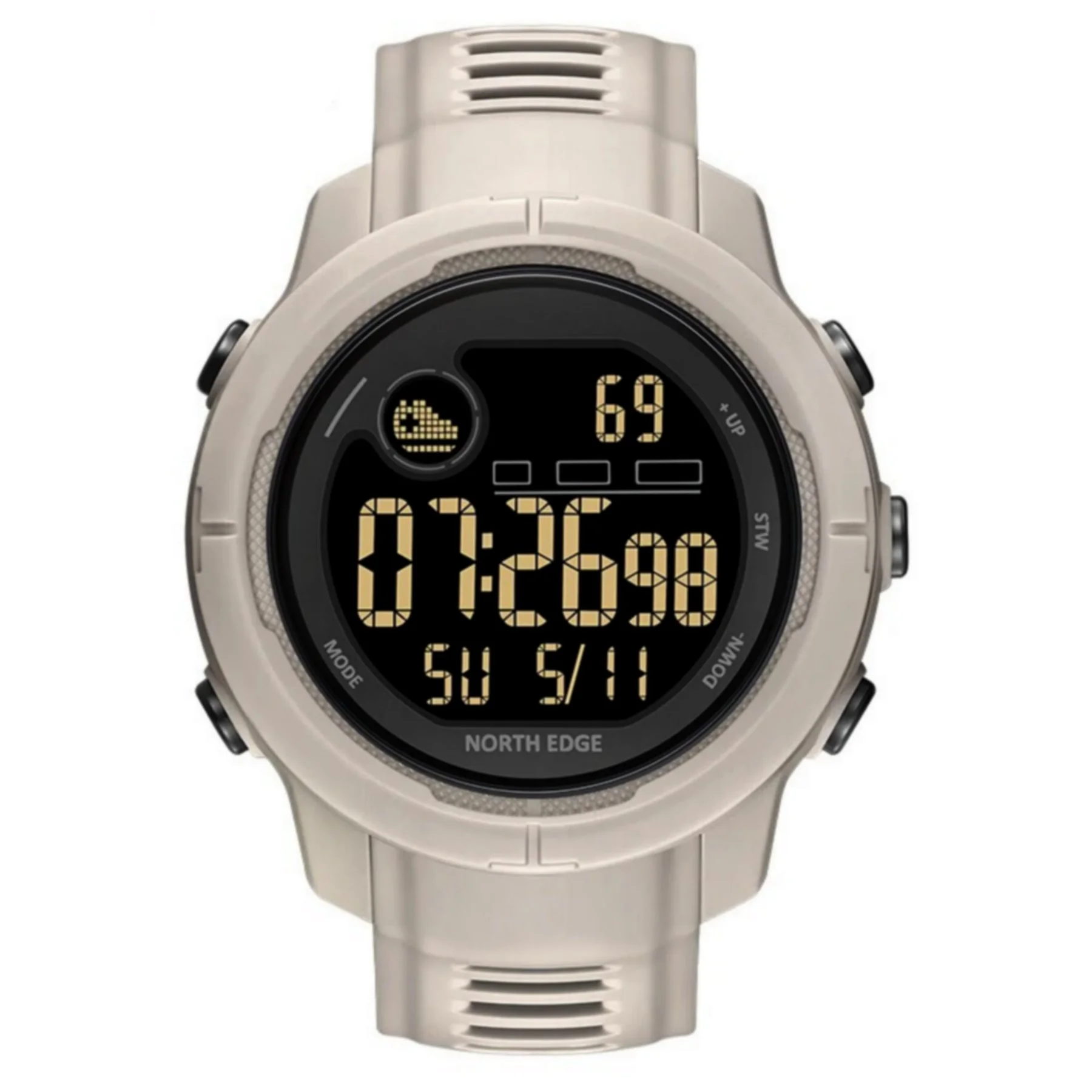 Relogio digital masculino esportivo MARS 5 a prova dagua 5atm North Edge