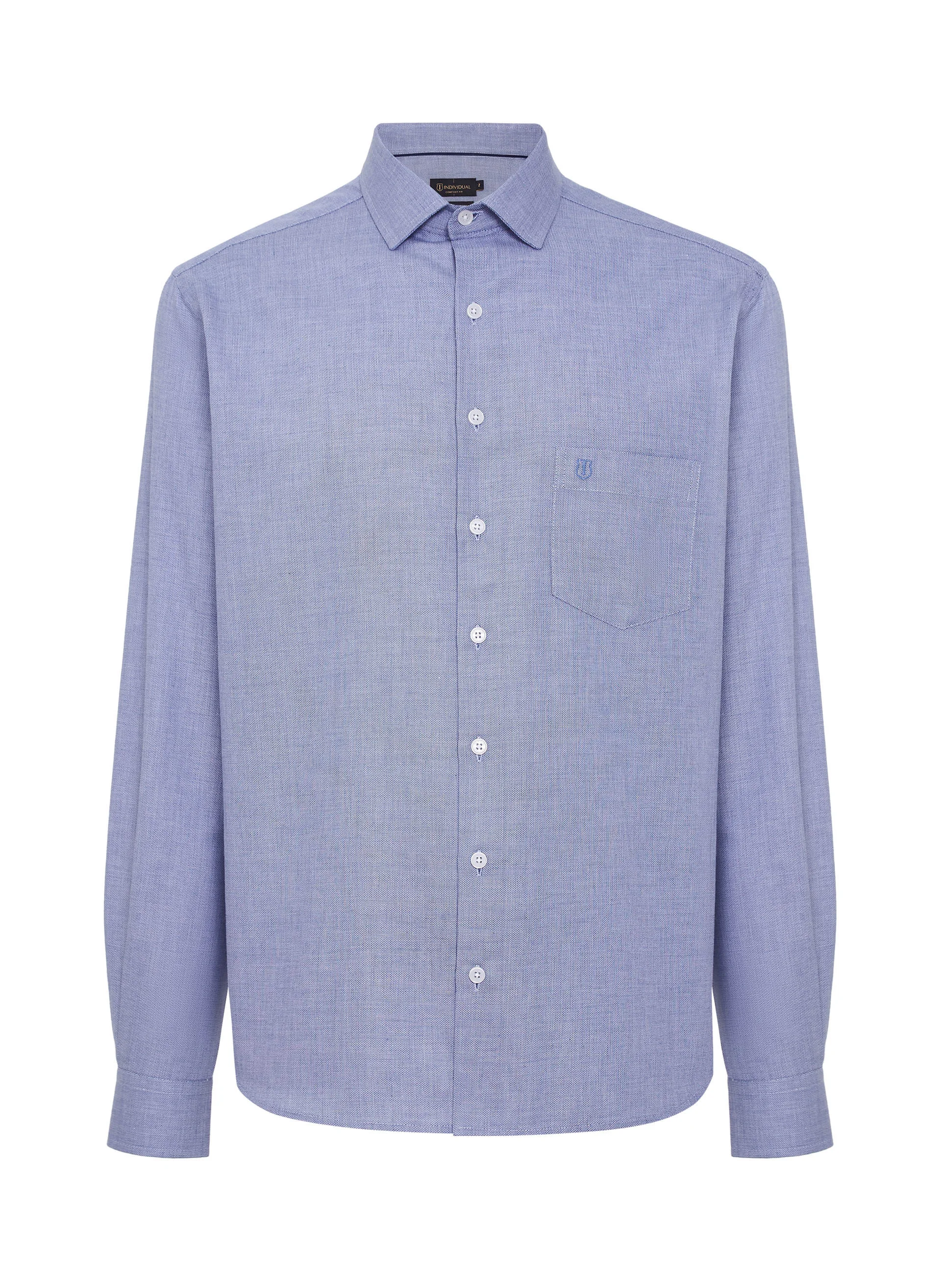 Camisa Comfort Fit Maquinetada Chevro Masculina Individual