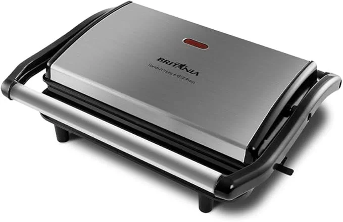 Britânia Sanduicheira e Grill Press 127V, BGR27I classico/moderno Plástico e Metal