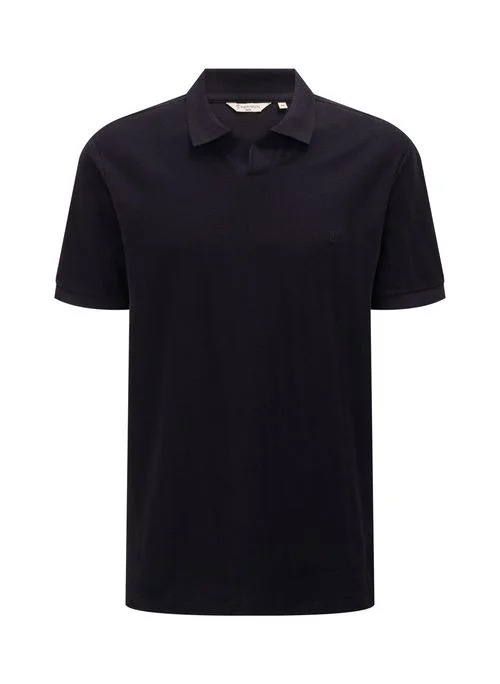 Polo Slim Fit "V" Textura Masculina Individual