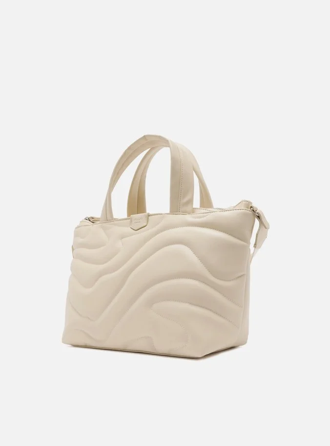 Bolsa Tote Off-White Waves Grande