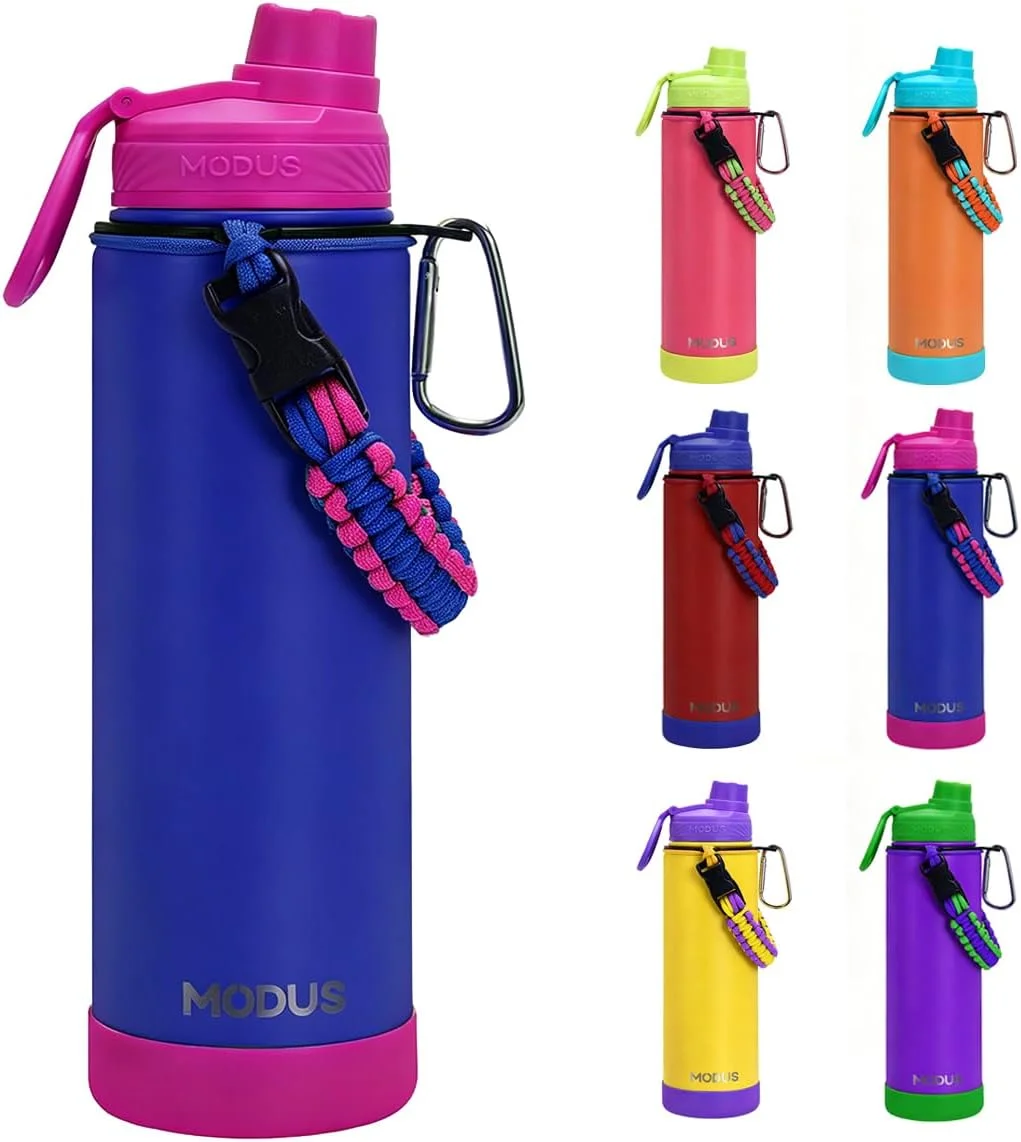 Garrafa Térmica De 304 Aço Inox De Água Manter A Vácuo 750ml (Azul Royal)