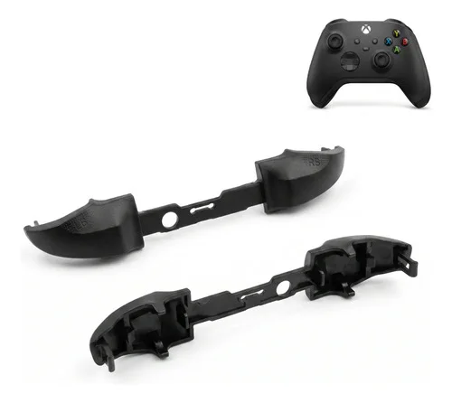 2 Botões Gatilho Lb Rb Compatível Controle Xbox Series X S Preto