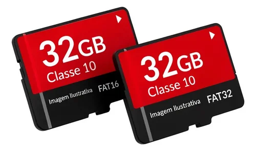 2 Cartão De Memória 32 Gb Atvi Full Hd Câmeras Wi-fi Go Pro