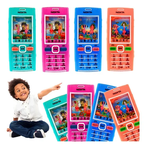 20jogo Brinquedo Aquaplay Joguinho Celular Educativo Atacado Coloridos