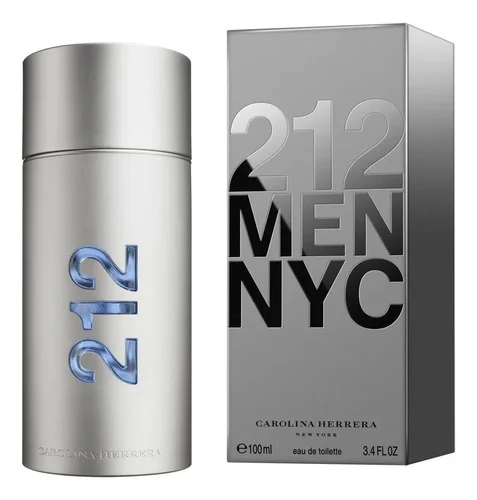 212 Men Carolina Herrera Edt Perfume Masculino 100ml
