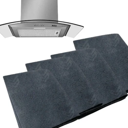 4 Filtros Mantas P/ Coifa Depurador Exaustor Todas Marcas