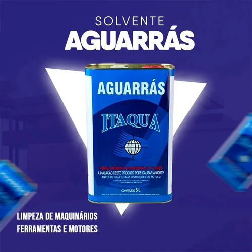 Agua Raz Itaqua Aguarras -5 Litros Óleo Incolor