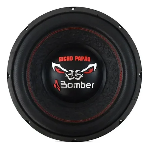 Alto Falante Subwoofer Bicho Papão 12 Bomber 800w 4 Ohms Cor Preto